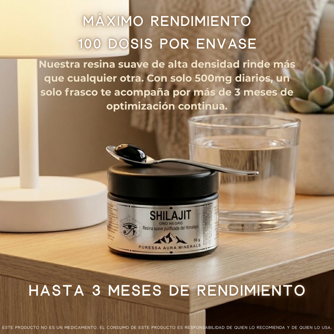 Shilajit Grado Oro Líquido — 2